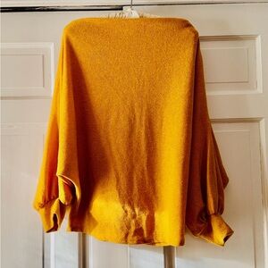 ee:some boatneck mustard Sweater